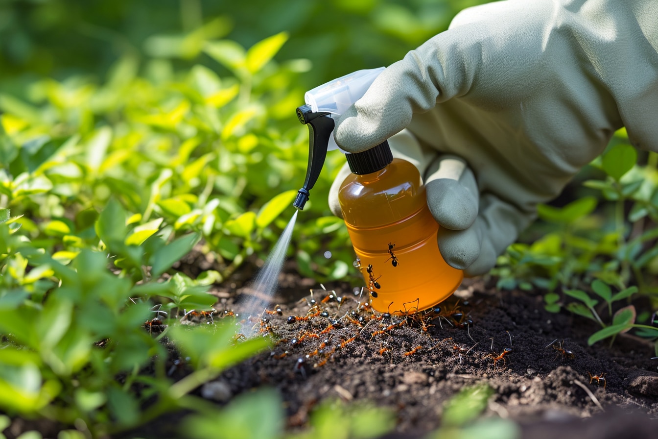 Élimination efficace des fourmis : guide pour un jardin sans nuisibles